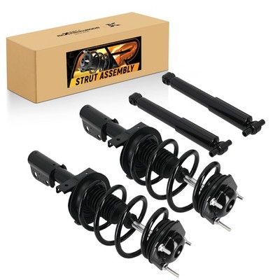 4X Front & Rear Complete Strut Shocks Assembly For Chevrolet Traverse GMC Acadia