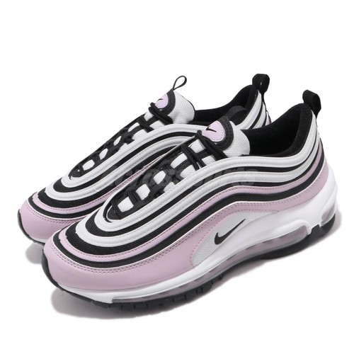 Nike Air Max 97 GS Iced Lilac Black White Kid Женская повседневная обувь 921522-500