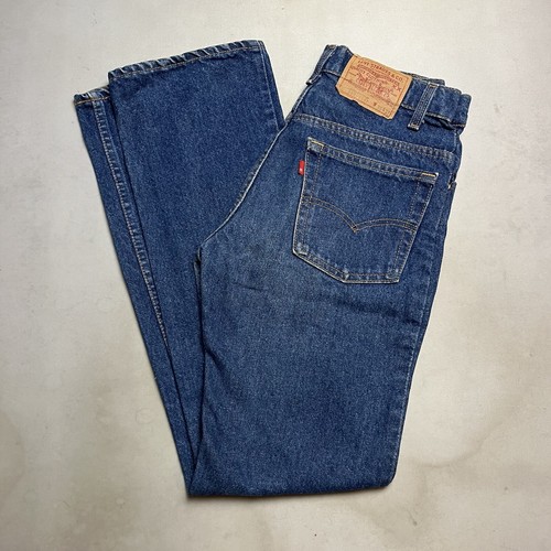 Vintage Levis 517-0217 Denim Dark Wash Jeans USA Made 30x33