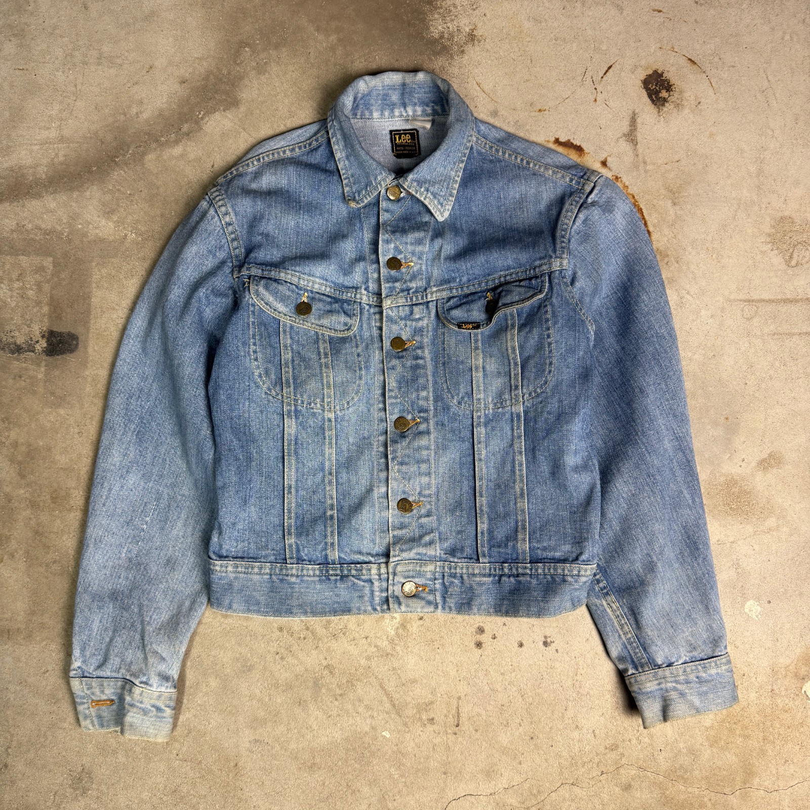 Vintage Lee 101J Denim Jacket – UNION MADE in USA (1960s