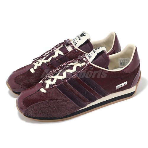 кроссовки adidas Originals x Song for the Mute Country OG SFTM Темно-бордовые мужские унисекс JH9011