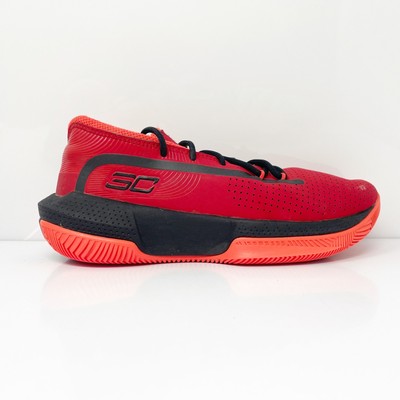 

Кроссовки Under Armour Boys Sc 3zer0 III 3022118-601 Красные Баскетбольные кроссовки Размер 3Y, Красный, SC 3zer0 III
