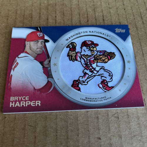 その他 2014 Topps Bryce Harper patch auto 2014 Topps Triple Threads Bryce Harper Autograph Relics
