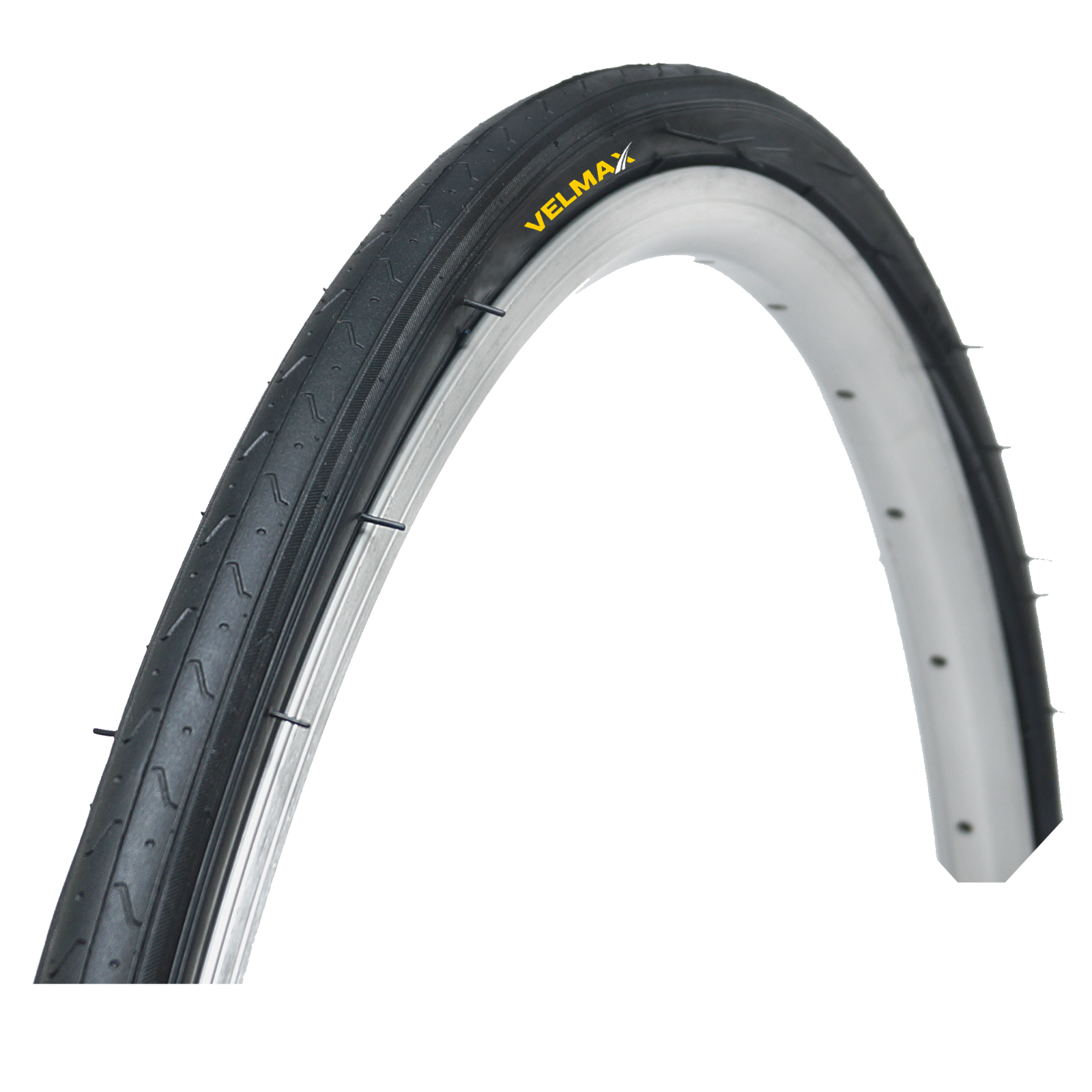VELMAX 2x 700 x 23c Tyres 23-622 Cycle Race Racing Road Bike