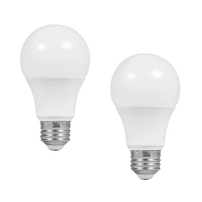 LSP [2-Pack] 9.5W 800LM 5000K Daylight LED Light Bulbs, UL Listed, E26 Base
