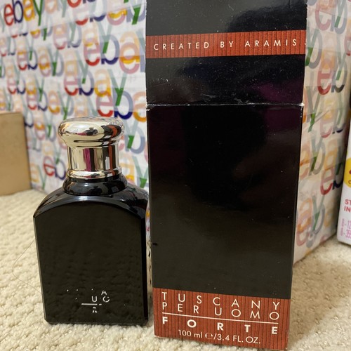 TUSCANY PER UOMO FORTE タスカニー ペルウォモ　フォルテ Tuscany Forte Per Uomo Aramis cologne - a fragrance for men 1996
