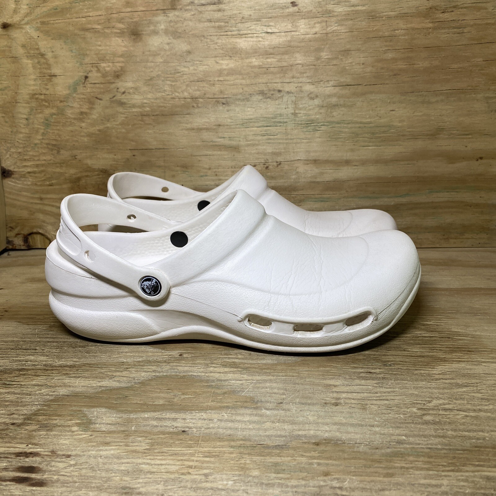 Crocs Work Clogs Men s Size 10 White 