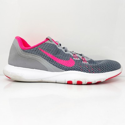 

Nike Womens Flex Trainer 7 898479-006 Серые кроссовки для бега Размер 9,5, Серый, Flex Trainer 7