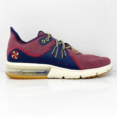 Nike Womens Air Max Sequent 3 Prm AR0255-600 красные кроссовки кроссовки размер 8,5, Красный, Air Max Sequent 3 Prm