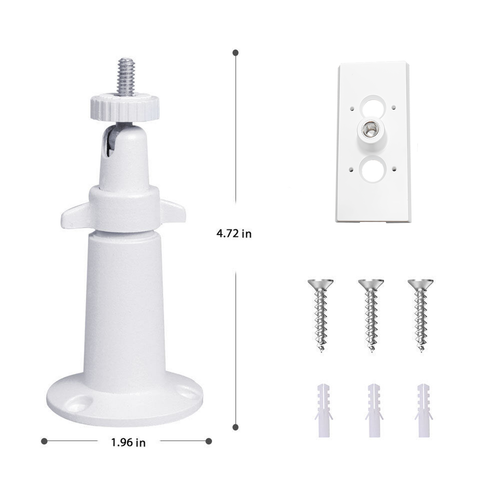 Adjustable Indoor/Outdoor Bracket Mount for Ring Spotlight Cam Pro/Plus