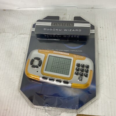 Einstein Sudoku Wizard By Excalibur Handheld Electronic Brain Game New Sealed