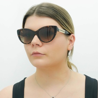 Pre-owned Tiffany & Co Tiffany Sunglasses Tf4196 80153b Havana Brown Gradient