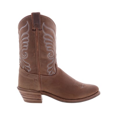 Abilene Boots 9147 Женские коричневые кожаные ковбойские сапоги в стиле вестерн без шнуровки