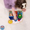Melissa and Doug First Shapes Jumbo Knob Puzzle, Wooden Peg Puzzle for Toddlers, Educational Toy for Shape Recognition and Fine Motor Skills, Ages 1+