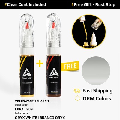 Touch Up Paint For VOLKSWAGEN SHARAN Code: L0K1 | 909 ORYX WHITE | BRANCO ORYX