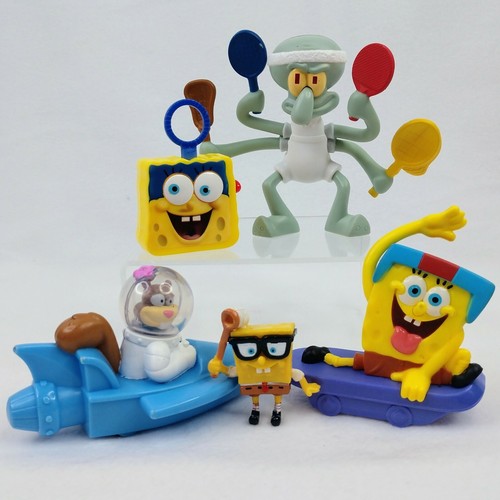Sponge Bob McDonald キャラクター ストラップ 8個セット Sponge Bob McDonald キャラクター ストラップ 8個セット