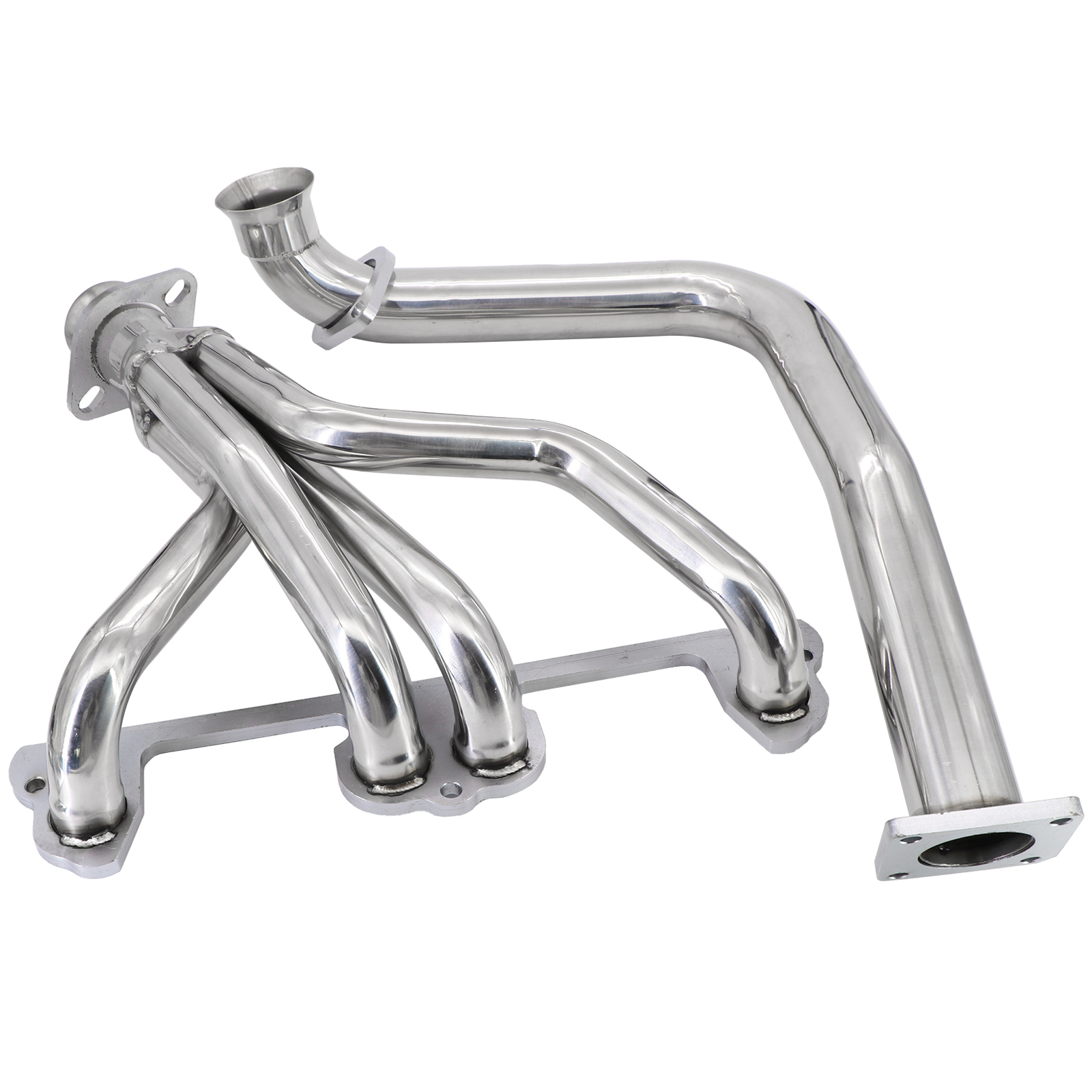 Stainless Steel Exhaust Header Manifold Fit for 1991-1995 2.5L Jeep Wrangler YJ
