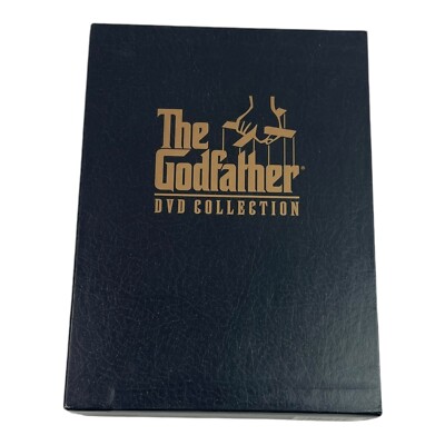 The Godfather DVD Collection (3 Films + Bonus Materials, 5-Disc Set) - pre-owned