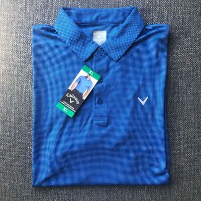 Men&rsquo;s Callaway Opti Dri Gold polo XL NWT