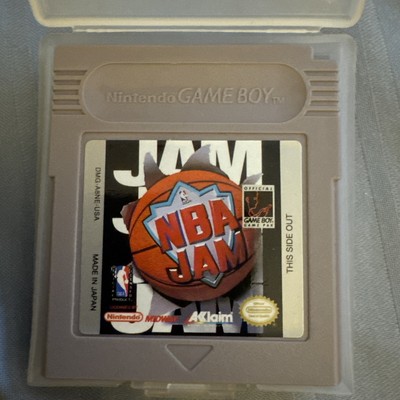 NBA Jam ORIGINAL NINTENDO GAMEBOY GAME 1993 WITH CASE (SEE PICS) Pre-Owned