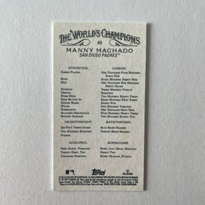 2023 Topps Allen & Ginter #49 Many Machado Base Mini