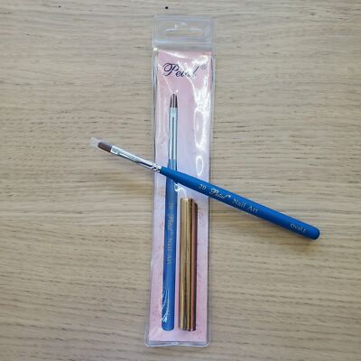 Petal Nail Art Brush - Oval S/M/L with Cap for Nail Art design Flower, 3D