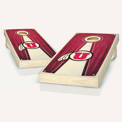Utah Utes Pyramid NCAA Cornhole Board Set