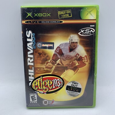 NHL Rivals 2004 (Microsoft Original Xbox, 2003) SEALED NEW