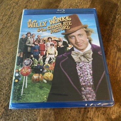 Willy Wonka & the Chocolate Factory (Blu-ray, 1971) NEW / SEALED - SAME DAY SHIP