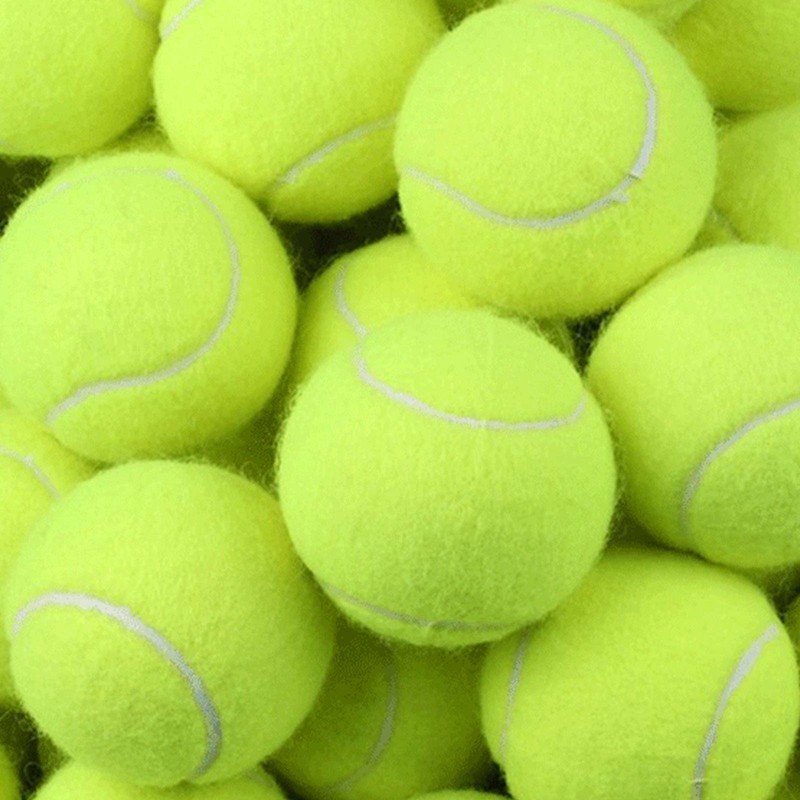 20Tlg Tennisbälle Spielball für Hunde Katzen Ball Set Spielzeug gelb