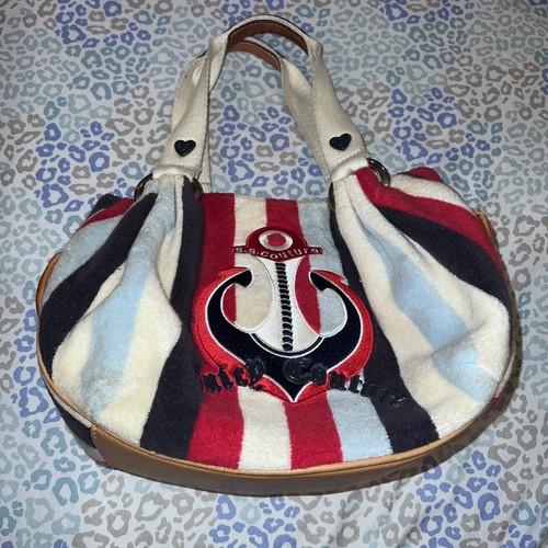 【depound】 Stripe Terry Bag (L) TrulyPinkStripeBag_pink_x1875_