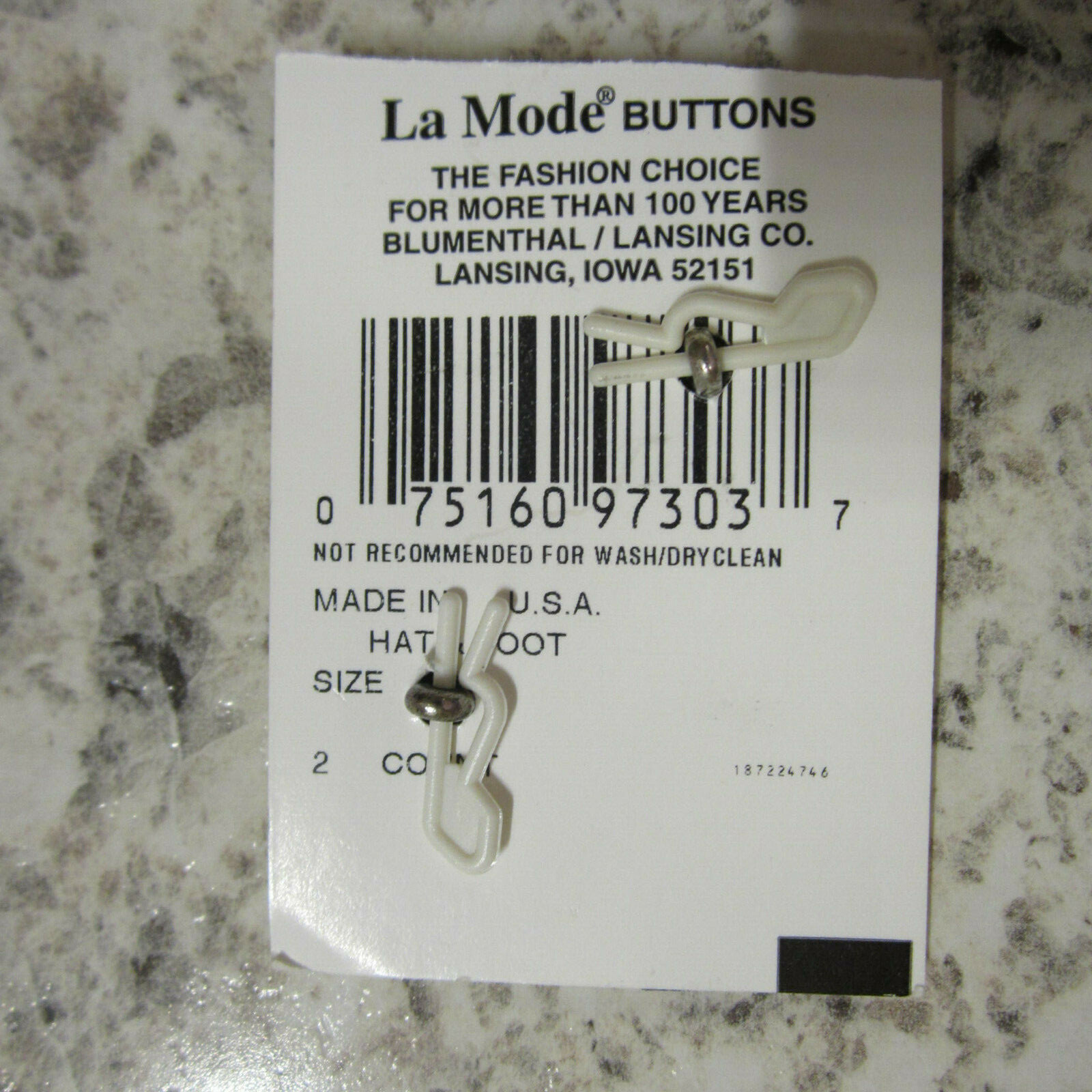 La Mode Metal Buttons, 2 Cowboy Hat , 2 Cowboy Boots with rhinestones