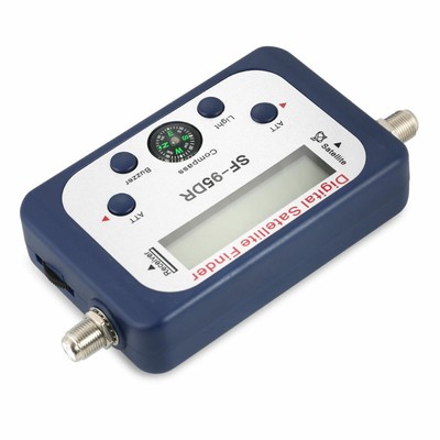 LCD Digital Satellite Finder Meter Signal Strength Dish Sat Directv Compass J
