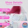 Ehauuo Roller Skates with USB Charging, Light Up Kids Wheels, Rechargeable LED Flashing Roller Shoes for Girls and Boys, Birthday and