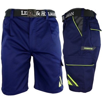 Arbeitshose Kurze Hose Kurz Bermuda Shorts Dunkelblau Gr. S - XXXL Neu