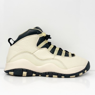 

Баскетбольные кроссовки Nike Girls Air Jordan 10 PRM 832645-207 цвета слоновой кости, размер 5,5 лет, Цвет слоновой кости, Air Jordan 10 Premium