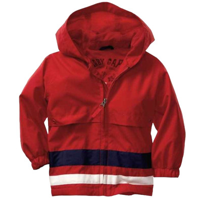 New Gap Red Windbreaker Jacket Size 5T