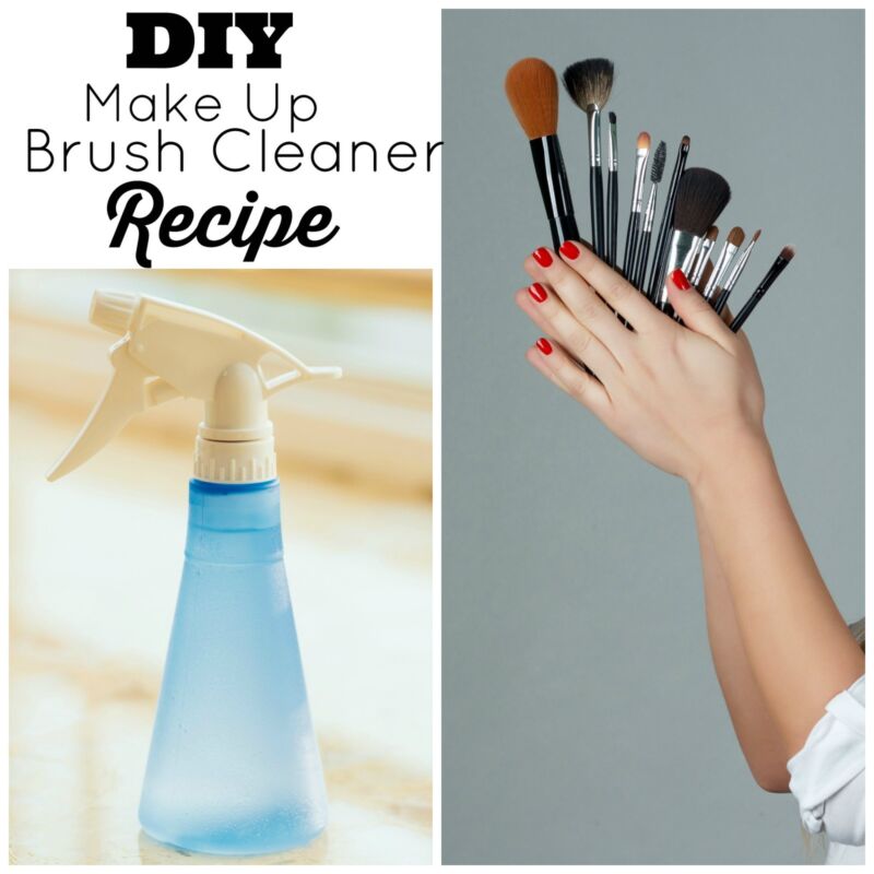 DIY Make Up Brush Cleaner Recipe