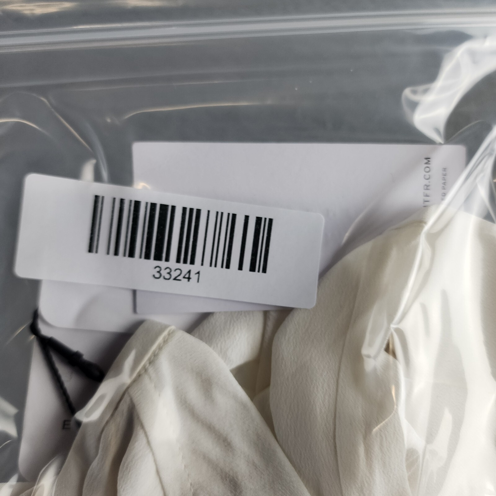 Equipment Femme Hailey Silk Blouse Women's XS Nature White Tie Neck Long Sleeve - Picture 17 of 17