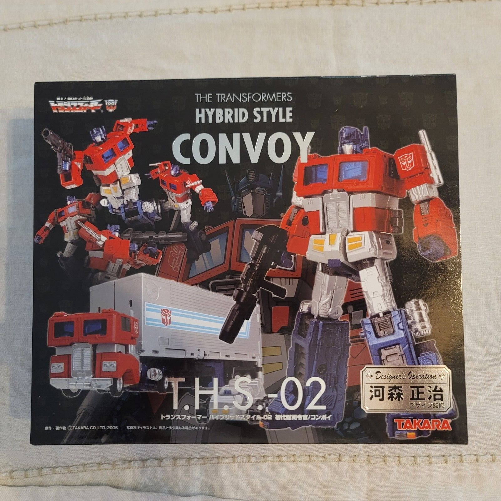 Takara Tomy Transformer Hybrid Style Convoy THS-02 Optimus Takara Tomy Transformer Hybrid Style Convoy THS-02 Optimus