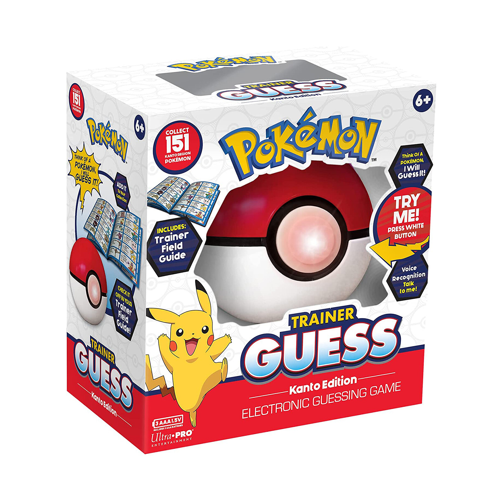 Новая игра Ultra Pro Pokemon Trainer Guess Kanto Edition ПОЯВИЛАСЬ В НАЛИЧИИ