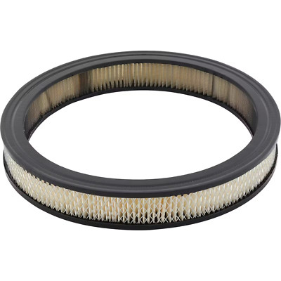 Replacement White Paper Round Air Filter Element, 14 X 2 Inch 14'' x 2'' Tall 14x2