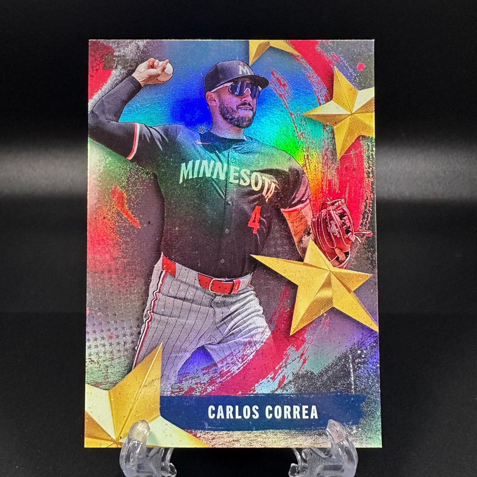 topps tokyoseries カルロスコレア 2025 Topps Series 1 Carlos Correa Stars Of MLB #SMLB-28