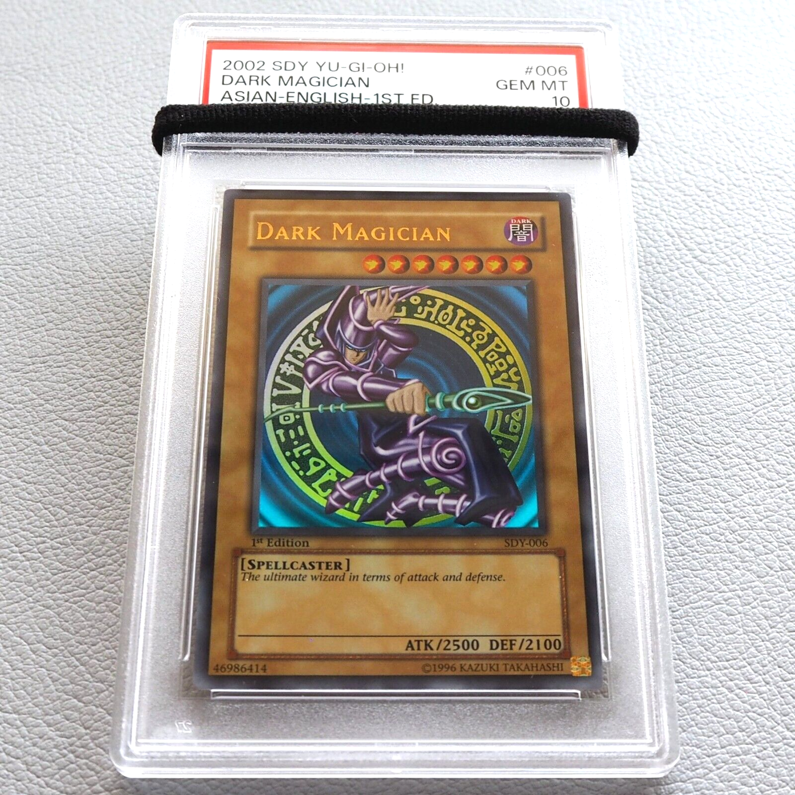 Yu-Gi-Oh PSA10 Dark Magician SDY-006 Ultra Rare 1st Edition Yu-Gi-Oh PSA10 Dark Magician SDY-006 Ultra Rare 1st Edition
