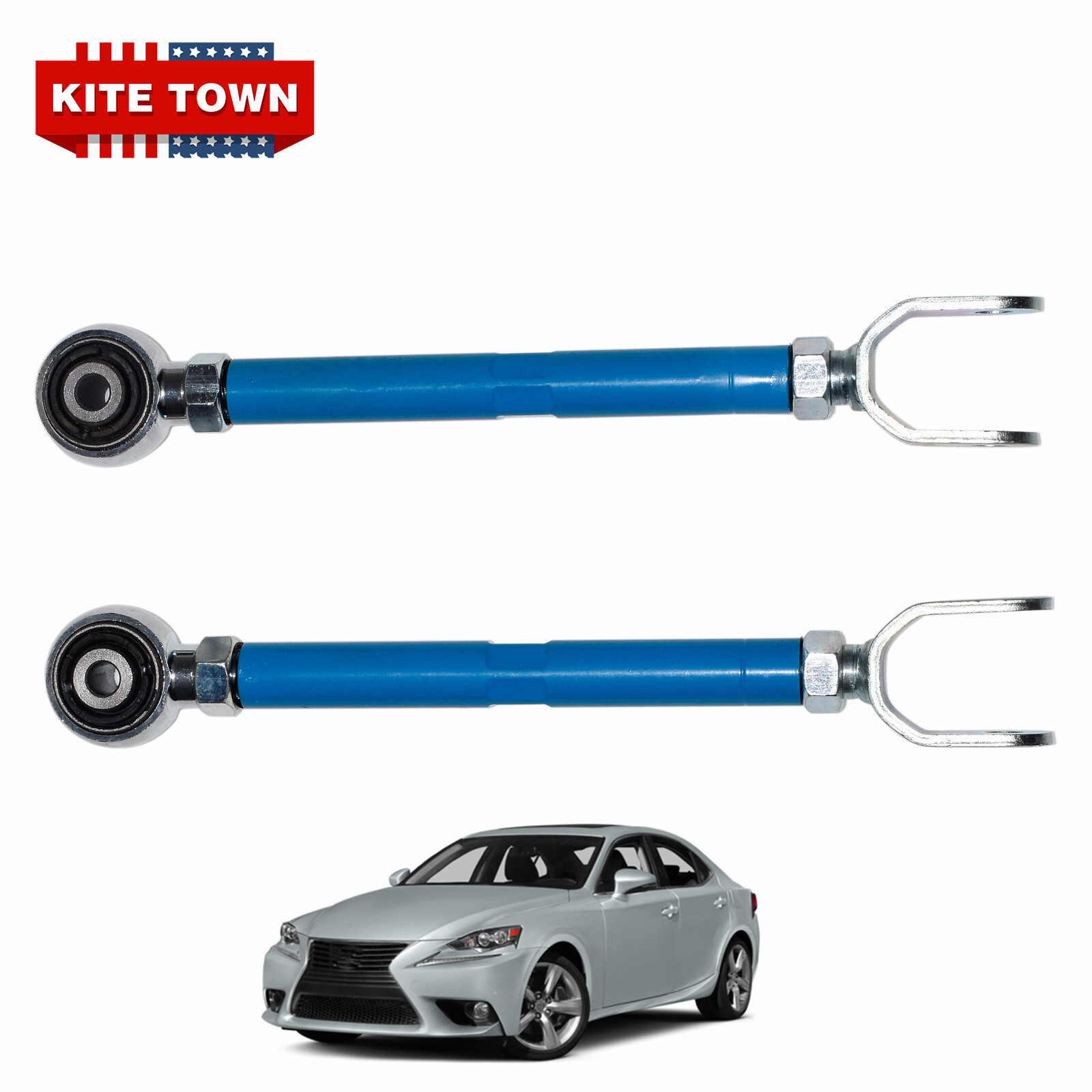 2pcs Adjustable Rear Camber Arms for Lexus IS250/350/F GS300 350