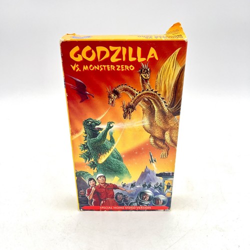 Godzilla Vs. Monster Zero VHS 1995 Paramount English Dubbed