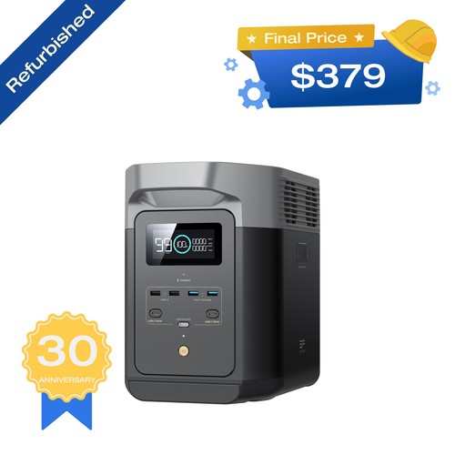 EcoFlow DELTA 2 Portable Power Station 1024Wh Certified
