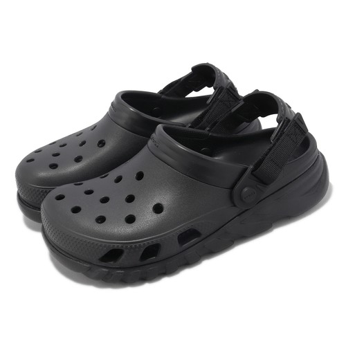

Сандалии Crocs Duet Max II 2 Clog Black Men Unisex Casaul Slip On 208776-001, Черный, Duet Max Ii Clog