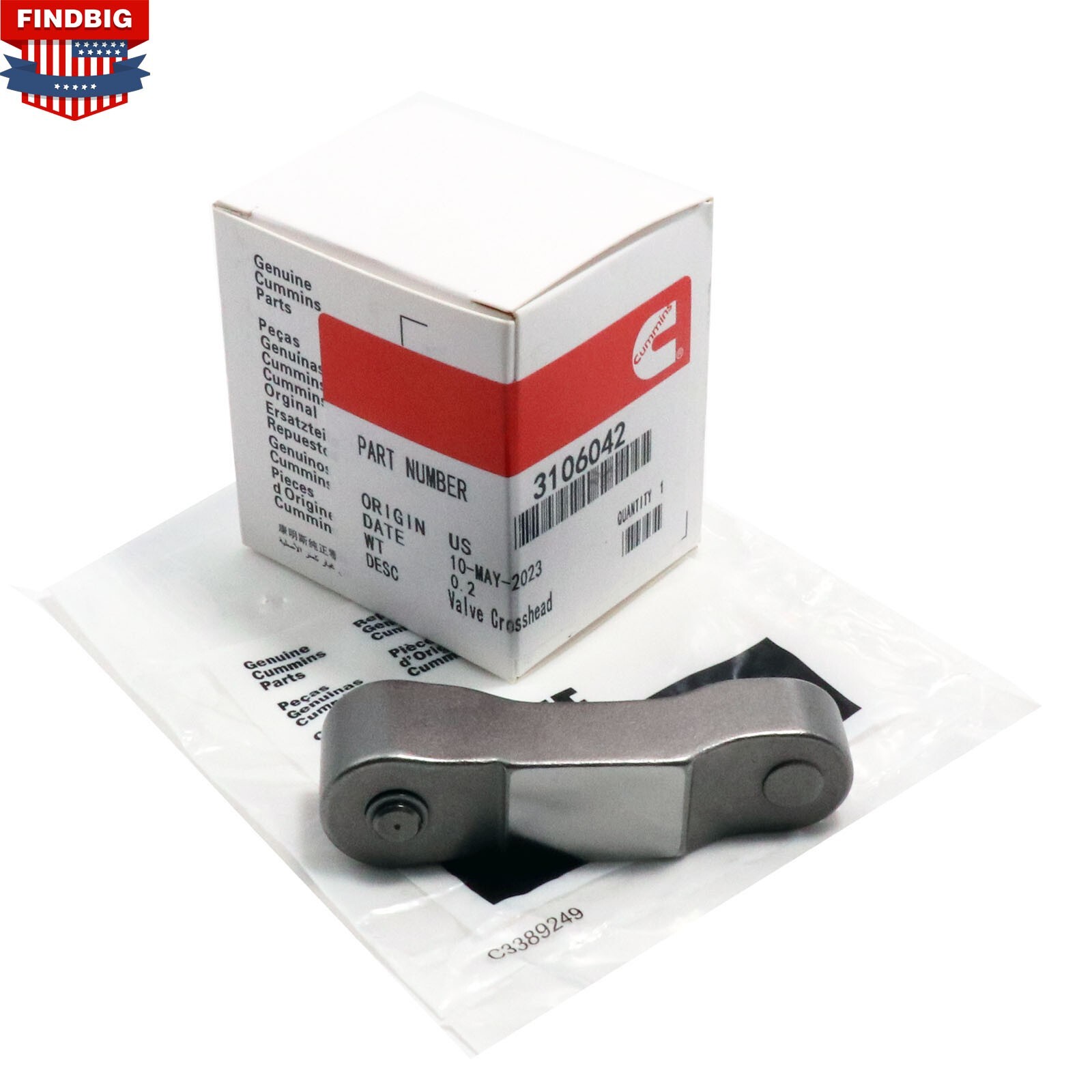 ペプシマン Engine Brake Crosshead Valve Fits for Cummins 3106042 | eBay