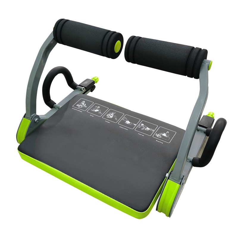 Ab Abdominal Exercise Machine Trainer with Resistance Bands Muscles Building USA